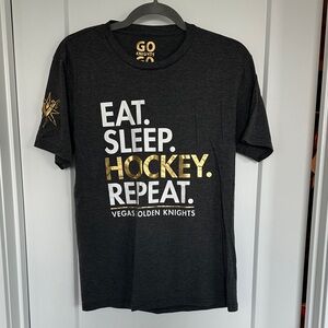 Black T-Shirt Las Vegas golden knights hockey small